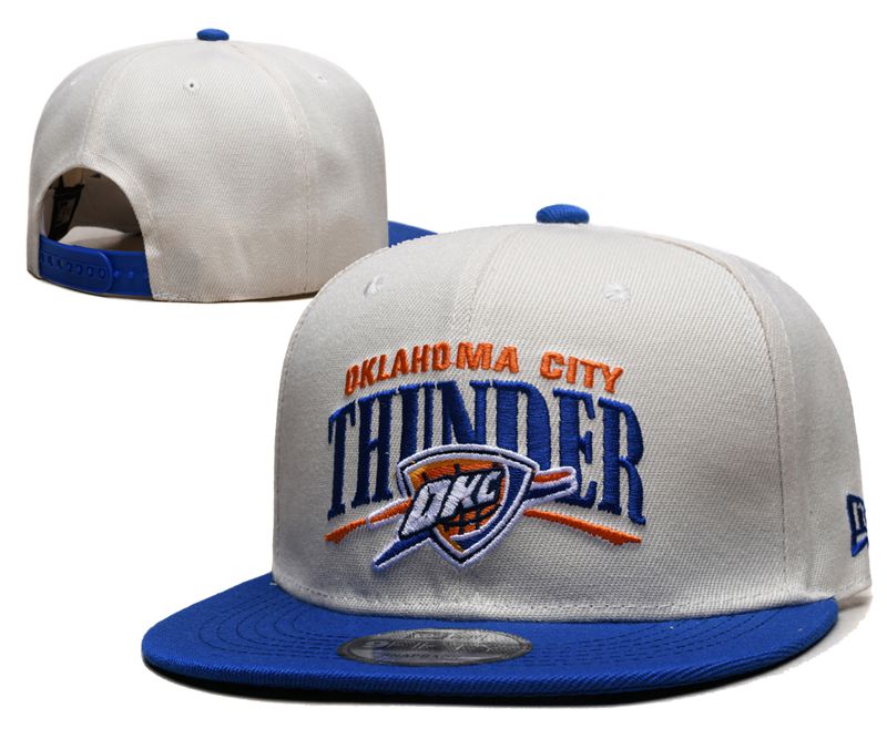 2024 NBA Oklahoma City Thunder Hat YS20241030->nba hats->Sports Caps